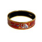 Hermes Bracelet Emile GM Bangle Red — view 3