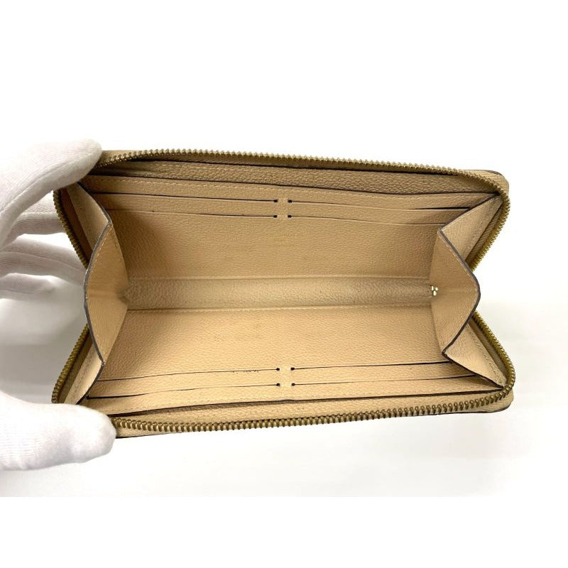 Louis Vuitton Monogram Empreinte Portefeuille Clemence Round Zipped Wallet Long — view 9
