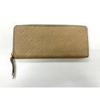 Louis Vuitton Monogram Empreinte Portefeuille Clemence Round Zipped Wallet Long