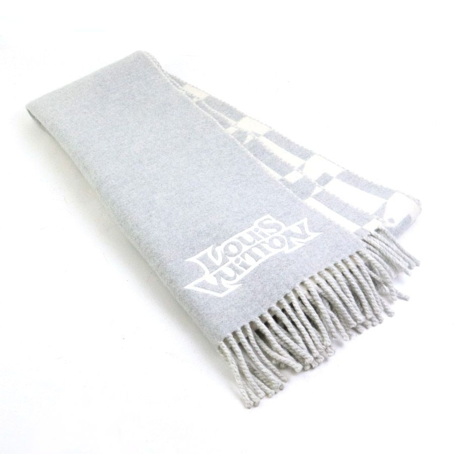 Louis Vuitton Scarf LV Dove Gray Ivory