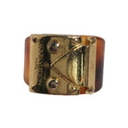 Louis Vuitton M Size Ring Burg Lock Me Brown — view 2