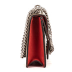 Gucci Dionysus Beige Red Supreme Canvas Suede Shoulder Bag — view 4
