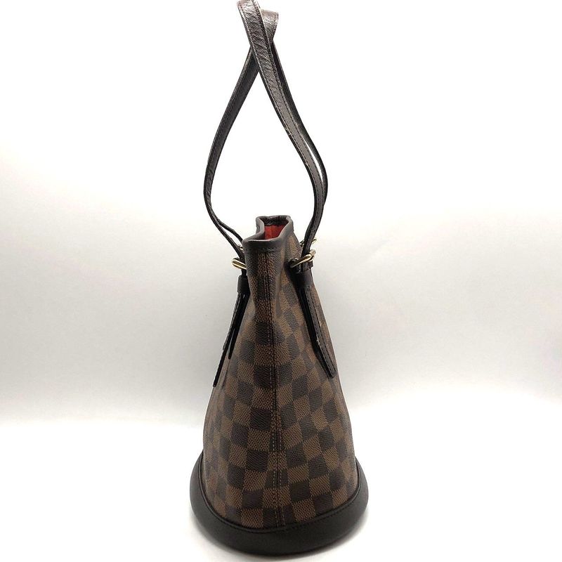 Louis Vuitton Damier Marais Tote Bag with Pouch Brown — view 4