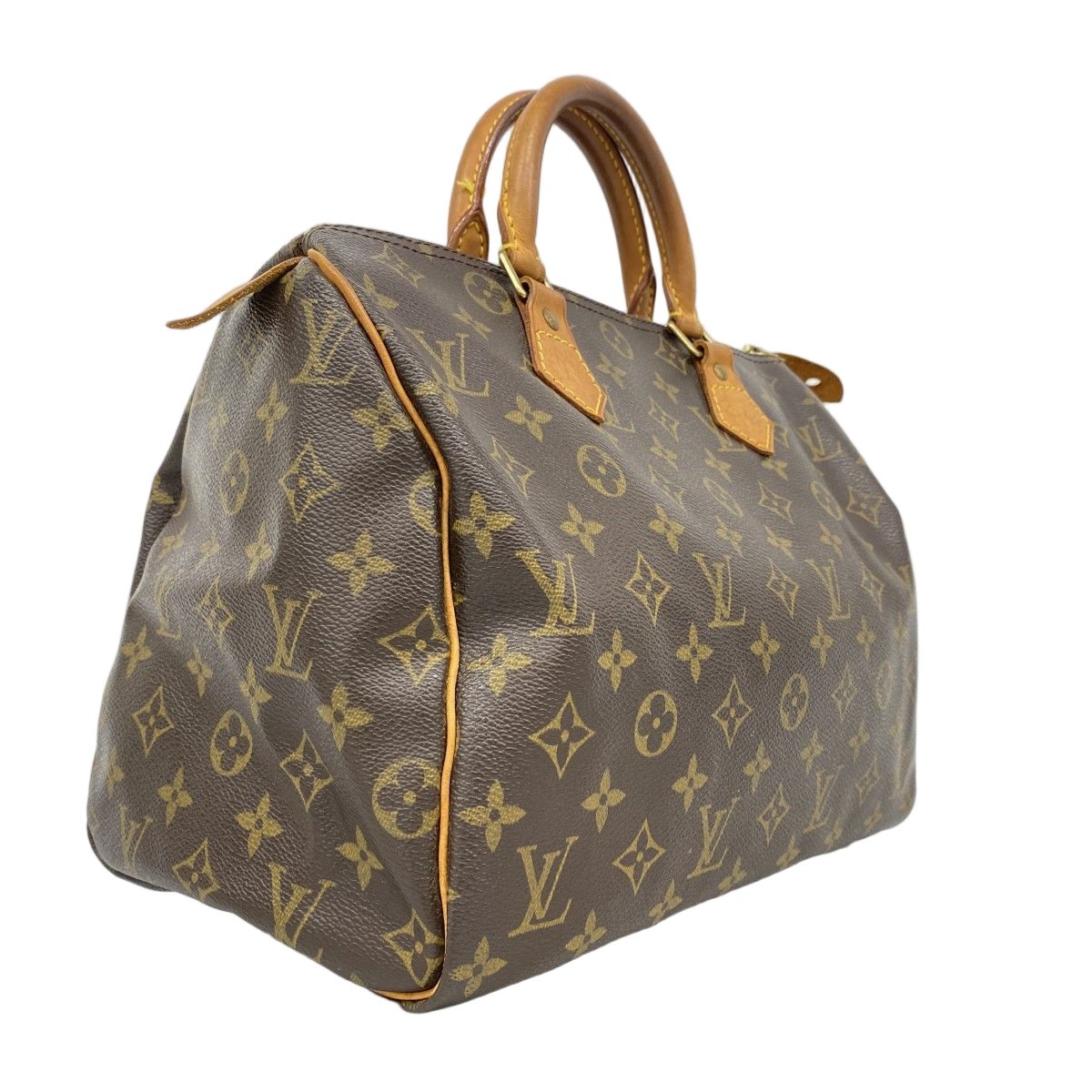 Louis Vuitton Handbag Monogram Speedy 30 Brown — view 2