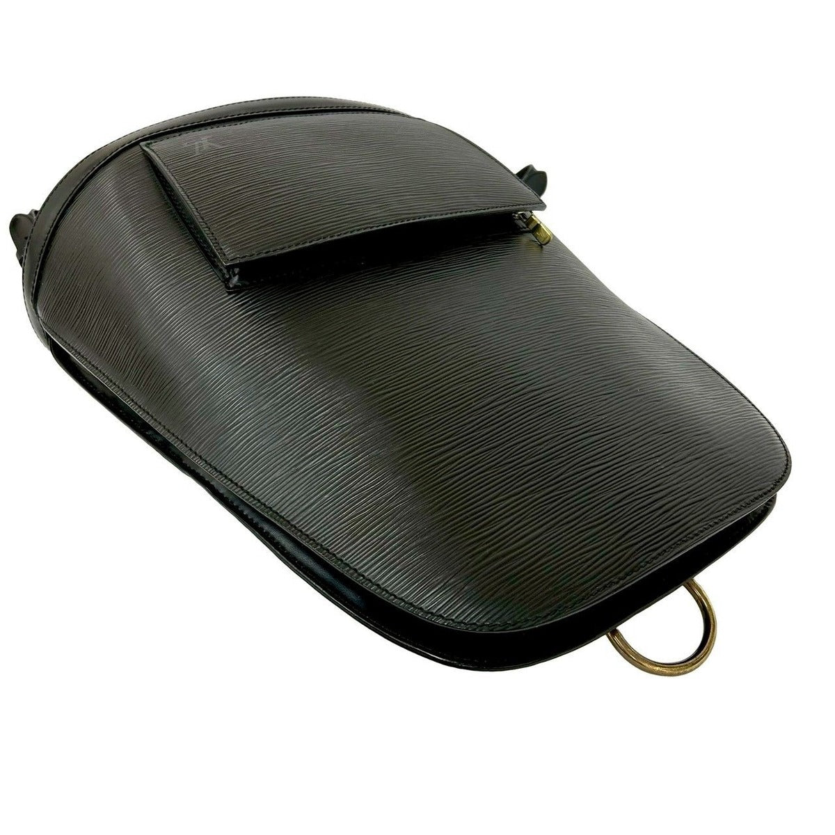 Louis Vuitton Vintage Cobran Epi Leather Backpack Black Noir — view 4