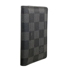Louis Vuitton Card Case Damier Graphite Organizer de Poche Black Gray — view 2