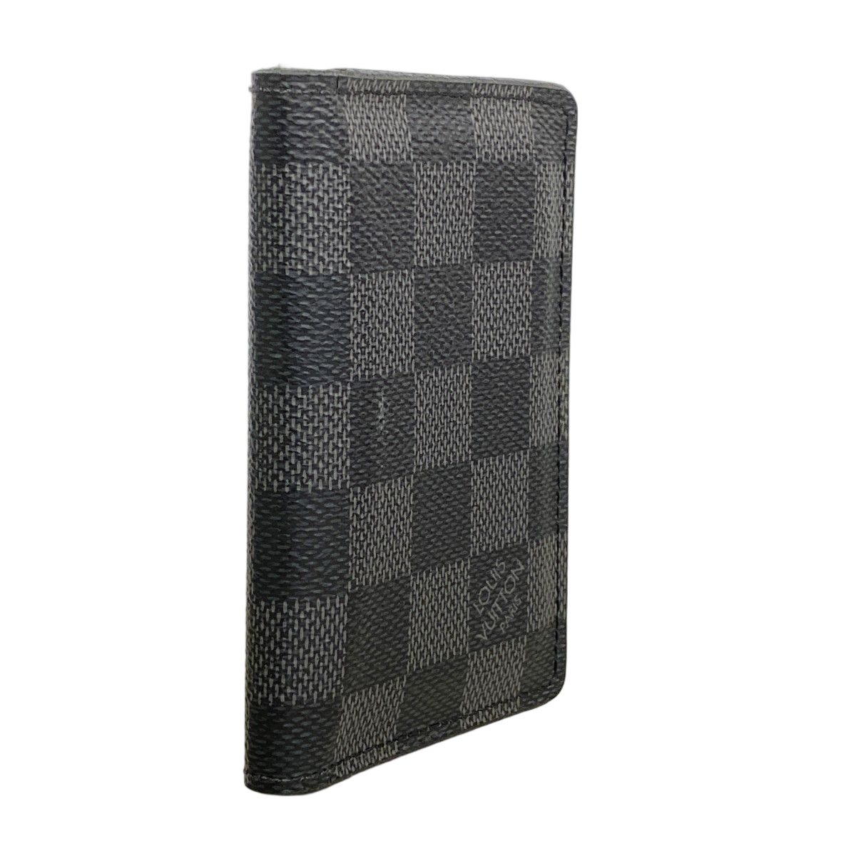 Louis Vuitton Card Case Damier Graphite Organizer de Poche Black Gray — view 2