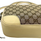 Gucci Shoulder Bag Beige Cream White — view 6