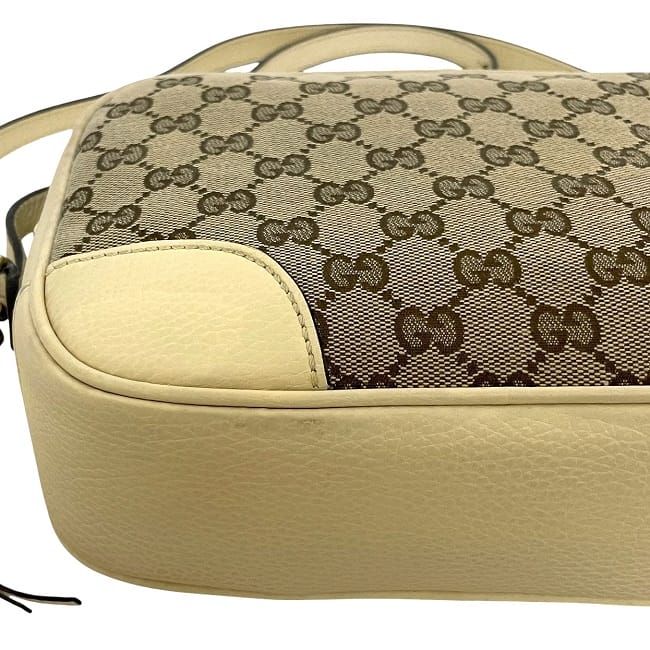Gucci Shoulder Bag Beige Cream White — view 6