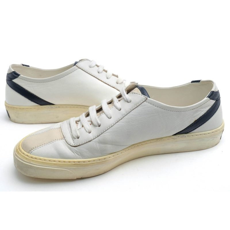 Gucci Shoes Sneakers Low Cut Men Leather White Eugene Miro — view 3