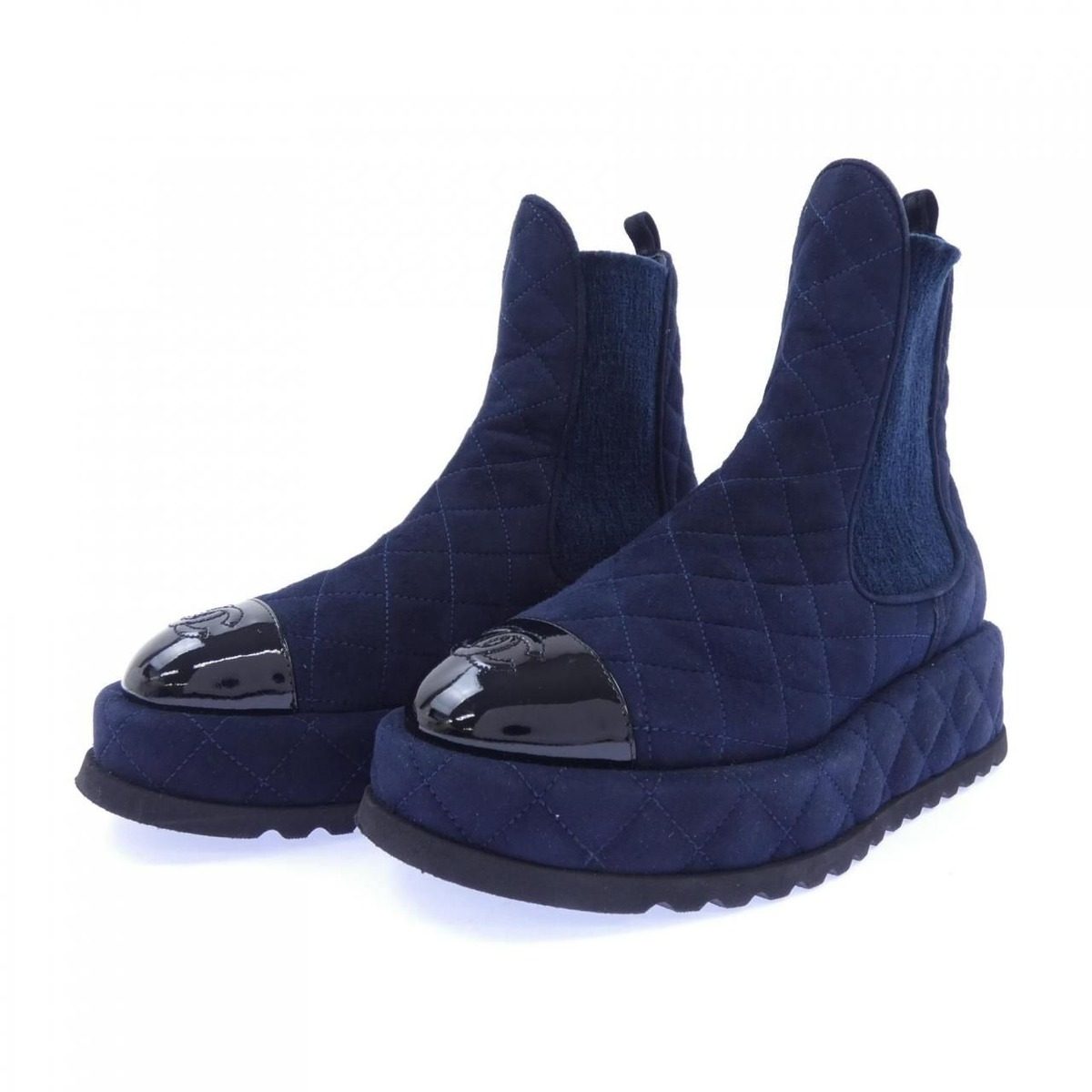 Chanel Short Boots Quilted — view 3