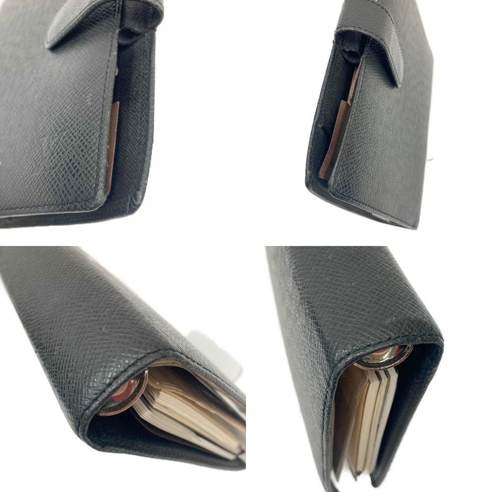 Louis Vuitton Taiga Agenda Notebook Cover Black — view 4