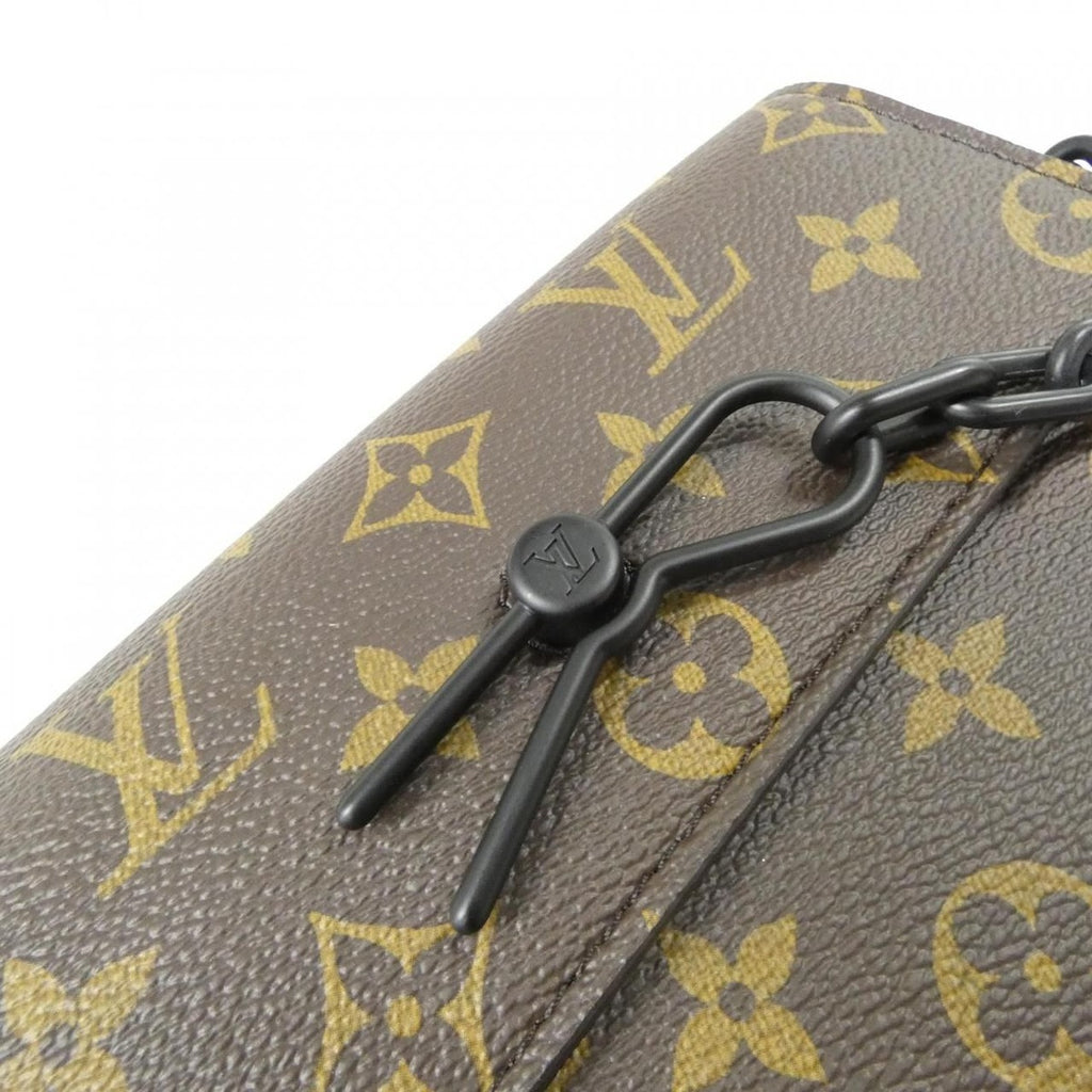 Louis Vuitton Monogram Macassar Steamer Wearable Wallet Shoulder Bag Brown Marron — view 4
