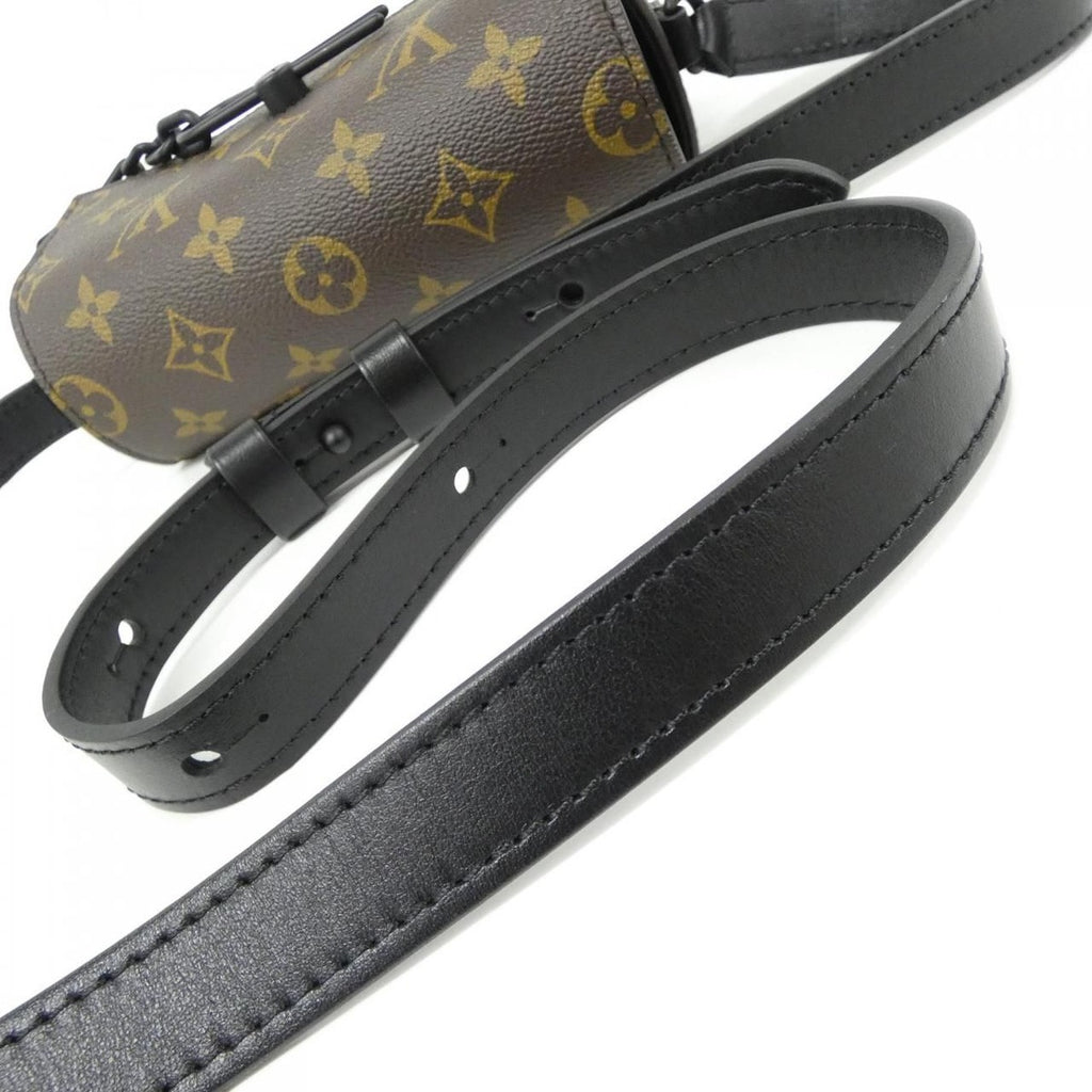 Louis Vuitton Monogram Macassar Steamer Wearable Wallet Shoulder Bag Brown Marron — view 5