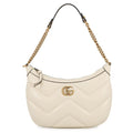 Gucci Chain Shoulder Bag GG Marmont Small Quilted Leather
