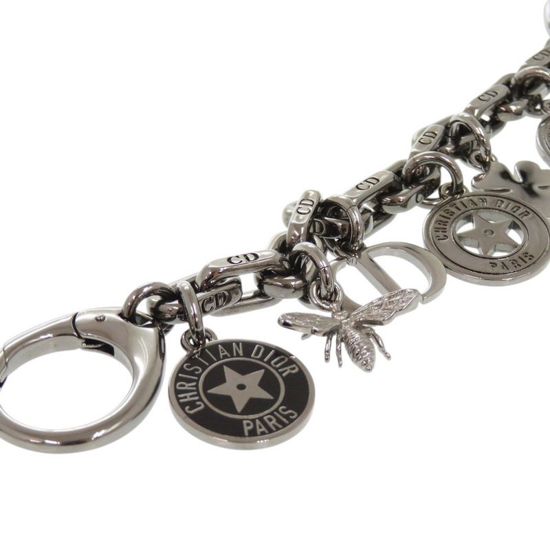 Christian Dior 30 Montaigne Metal Gunmetal Bag Charm 1471 — view 4