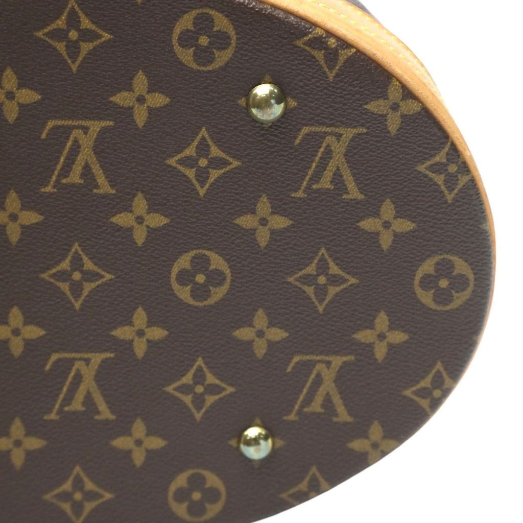 Louis Vuitton Monogram Bucket GM Tote Bag — view 7