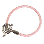 Hermes Leather Bangle Bracelet — view 2