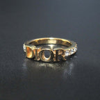 Christian Dior Dioevolution Ring S Size 11 Gold Color — view 2