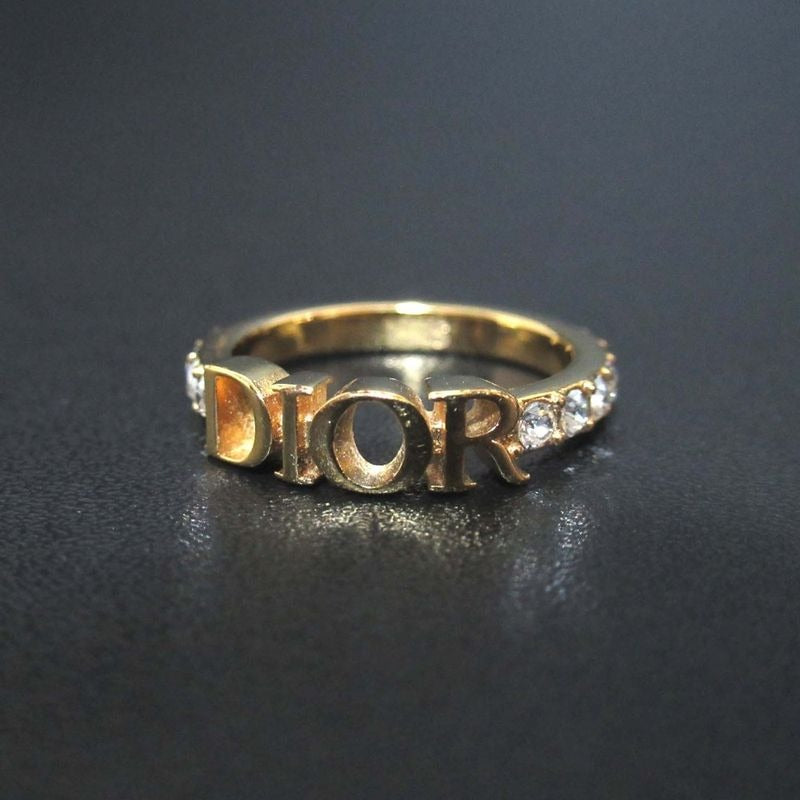 Christian Dior Dioevolution Ring S Size 11 Gold Color — view 2