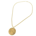 Dior Logo CD Metal Gold Necklace Accessories 1792 — view 2