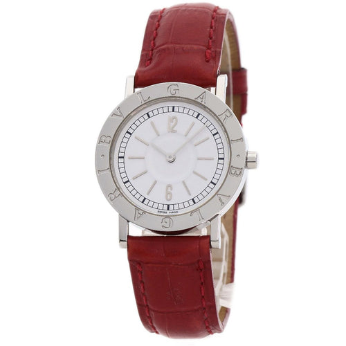Bvlgari Watch SS Leather Boys
