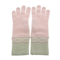 Hermes Knit Gloves Cashmere Pink