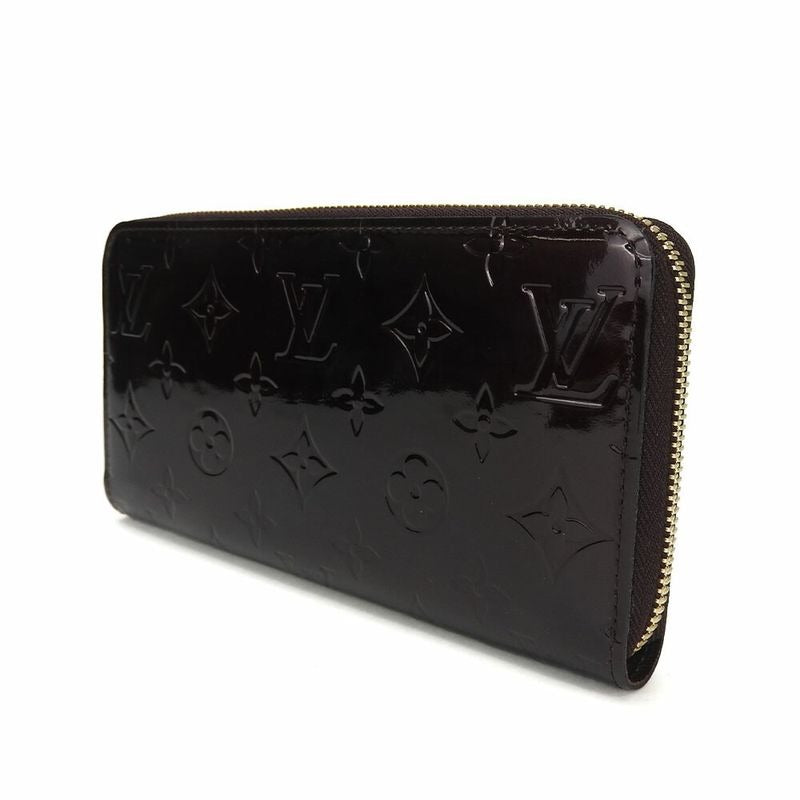 Louis Vuitton Round Zipper Long Wallet Zippy Monogram Vernis