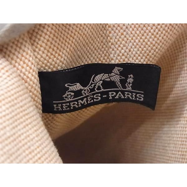 Hermes Tote New Fourre Tout MM Orange Canvas — view 2