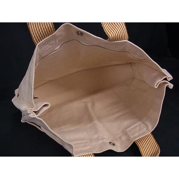 Hermes Tote New Fourre Tout MM Orange Canvas — view 6