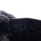 Gucci Tote 019 Black Canvas Leather — view 6