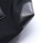 Gucci Tote 019 Black Canvas Leather — view 9