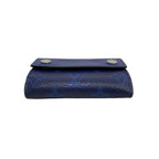 Louis Vuitton Trifold Wallet Taigarama Discovery Compact Blue — view 2