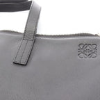 Loewe Business Anagram Black Leather Briefcase — view 7