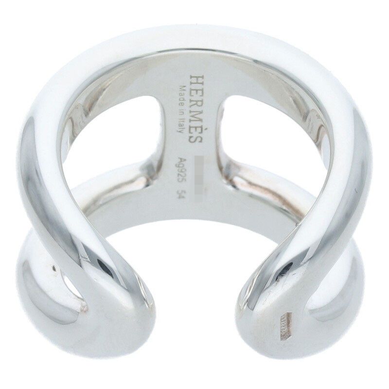 Hermes Osmose GM Silver Ring 54 13 — view 3