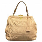 Prada Gathered Clasp Bag Handbag