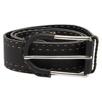 Fendi Selleria Belt Size 90 36 Black Leather