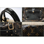 Louis Vuitton Brand Bag Handbag Monogram Shearling Storm — view 3