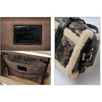 Louis Vuitton Brand Bag Handbag Monogram Shearling Storm — view 5