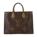 Louis Vuitton Giant Monogram On The Go MM 2-Way Tote Shoulder Bag