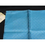 Hermes Handkerchief Pocket Thief T07 Light Blue 100% Silk New — view 3