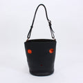 Hermes Mangeoire PM Taurillon Leather Black Handbag Silver