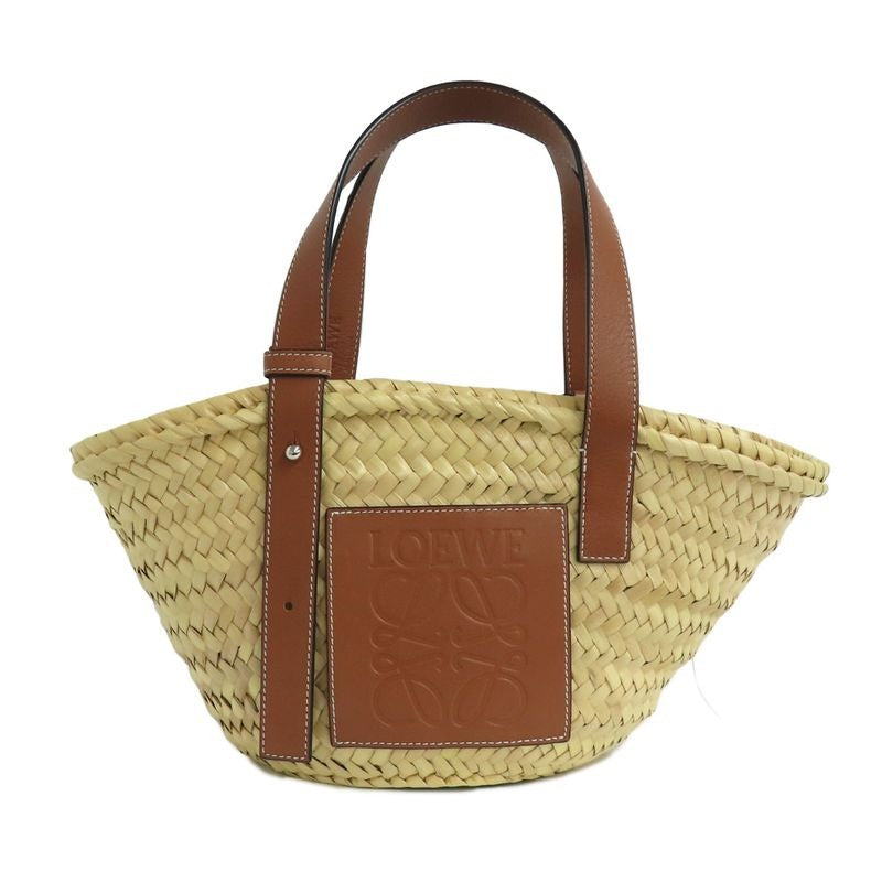 Loewe Basket Bag Small 327.02 S93 Anagram Natural Tan Raffia — view 2