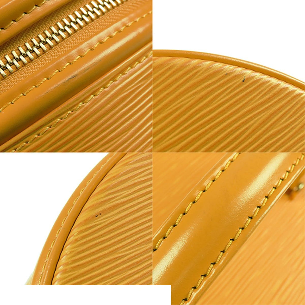 Louis Vuitton Cannes Tassili Yellow Epi Leather Vanity Bag Handbag — view 7