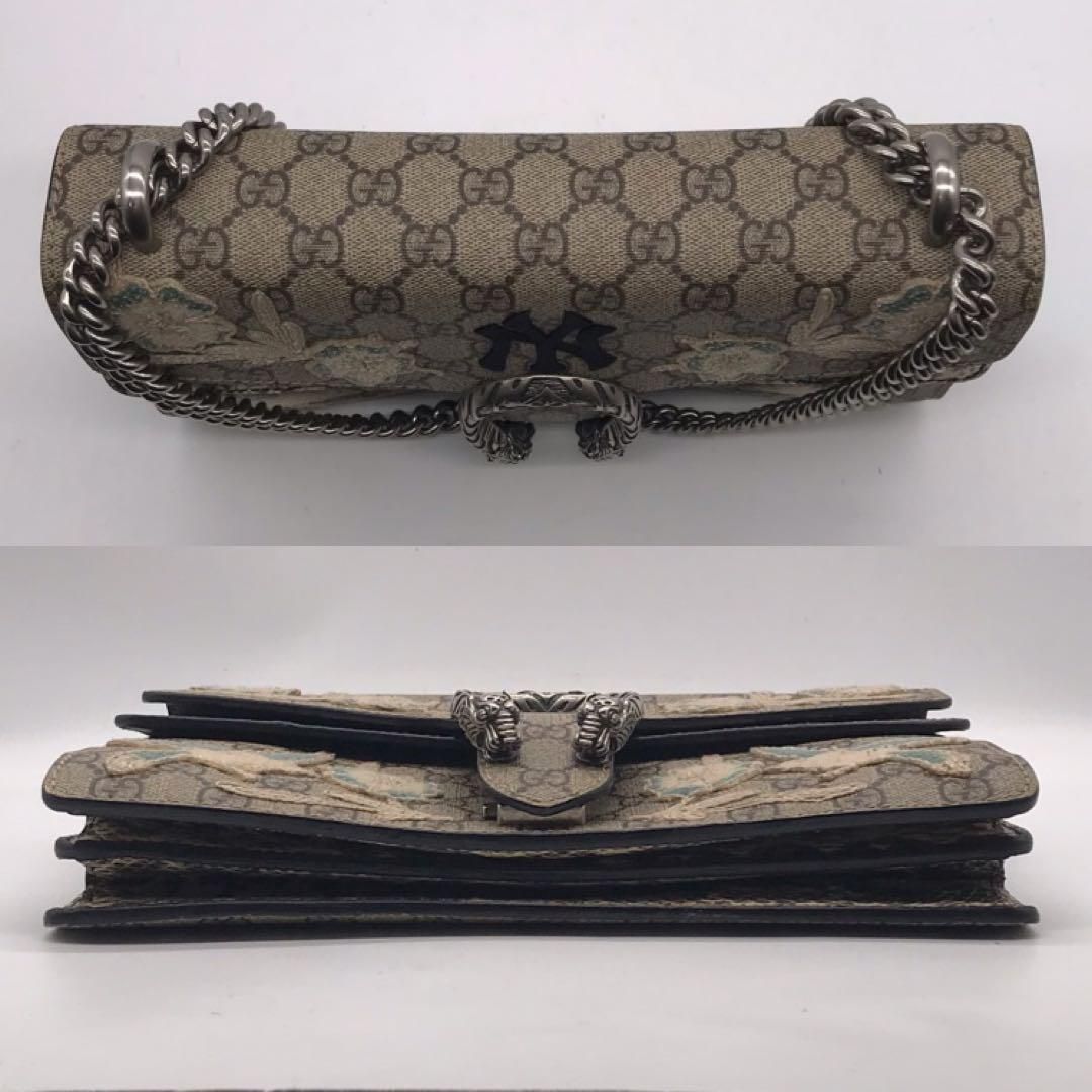 Gucci GG Supreme Dionysus Yankees Chain Shoulder Bag Price Negotiation Welcome — view 4
