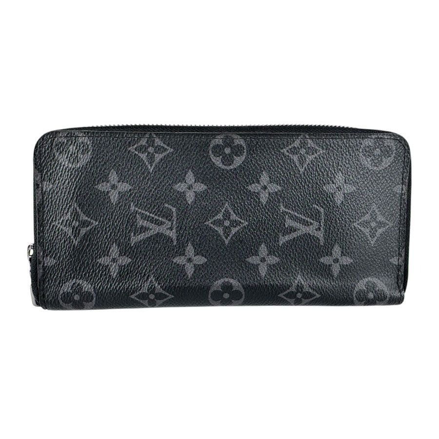 Louis Vuitton Zip Around Wallet Monogram Eclipse Zippy Vertical