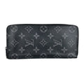 Louis Vuitton Zip Around Wallet Monogram Eclipse Zippy Vertical