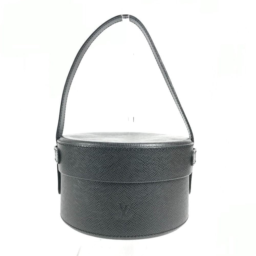 Louis Vuitton Handbag Brown Box Bag Taiga Leather Ardoise Black