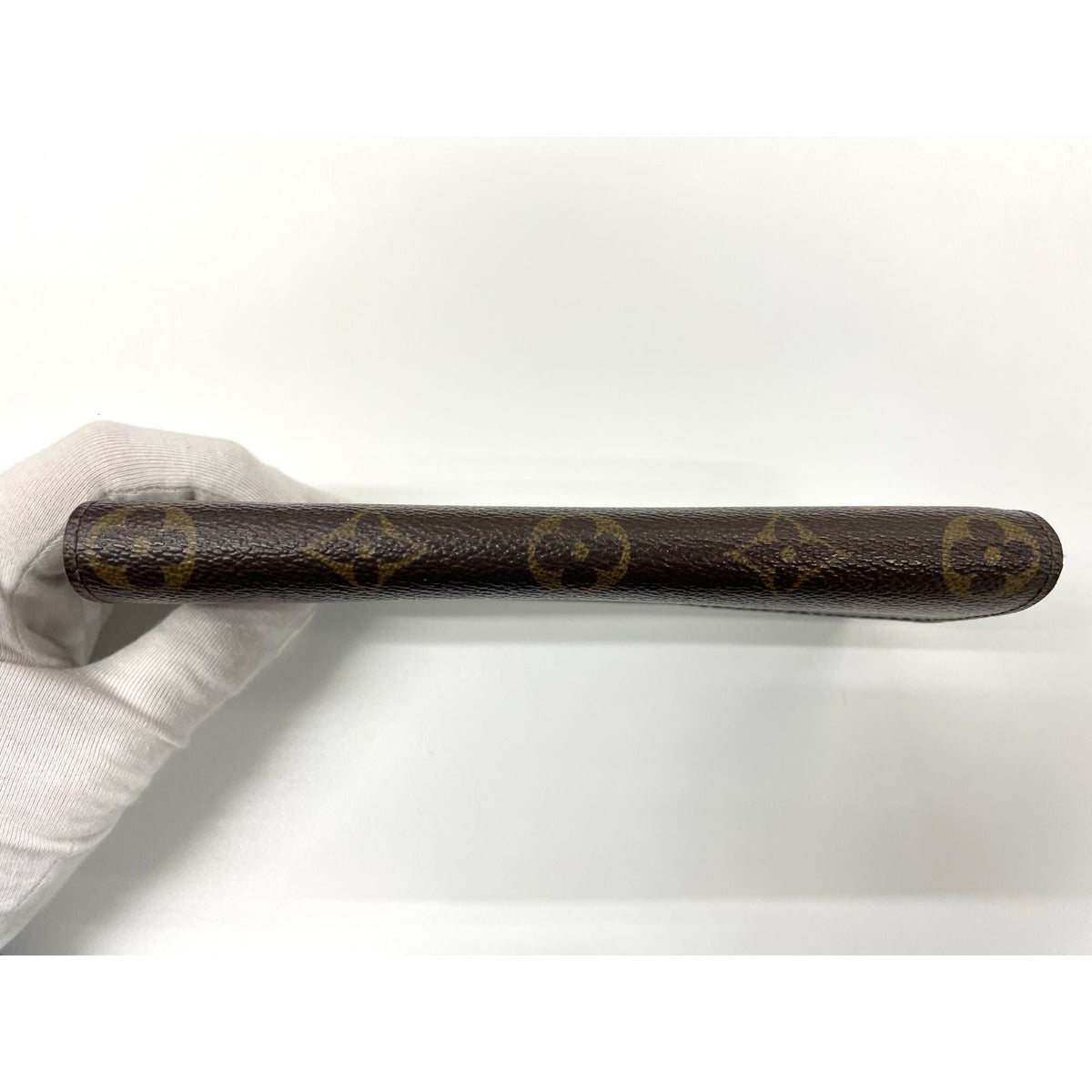 Louis Vuitton Monogram Portefeuille Emily Zipper Wallet Brown Veil — view 4