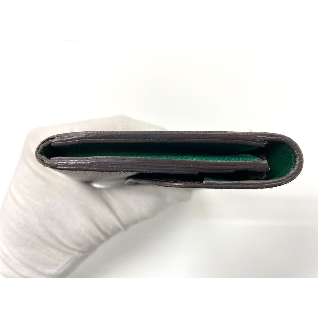 Louis Vuitton Monogram Portefeuille Emily Zipper Wallet Brown Veil — view 7